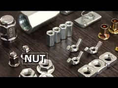 تخصيص شفة الجوز الصلب عرافة رئيس الكربون الصلب DIN6923