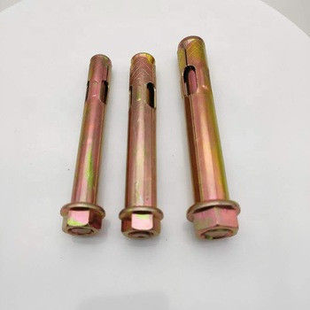 كم مرساة البراغي السحابات الكربون الصلب M6-M24 الأصفر