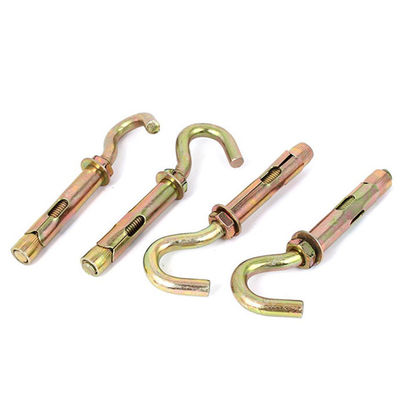 M24 حلقة ربط كم مرساة البراغي الكربون الصلب الزنك مطلي الخرسانة