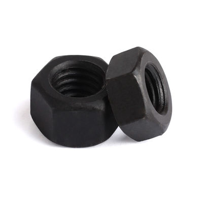 M3-M64 أسود هيكس الرأس المسامير الصلب الكربوني عالية القوة Din 934 للصمامات الصناعية