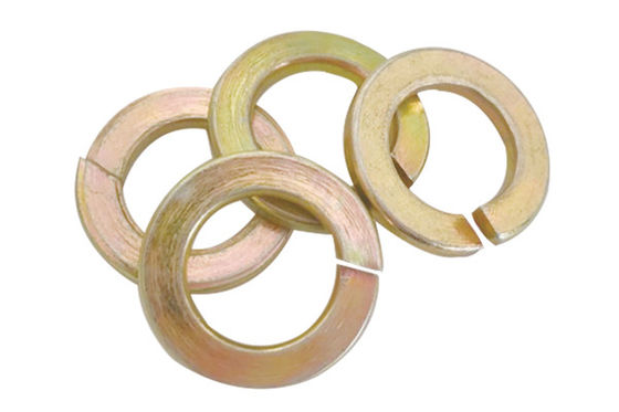 الانتهاء باللون الأسود Din 127 مطلي بالزنك غسالة الربيع الكربون الصلب